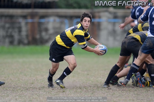 2012-10-14 Rugby Union Milano-Rugby Grande Milano 1806